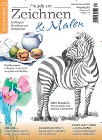 Titelbild der Ausgabe 66/2022 von Freude am Zeichnen & Malen. Diese Zeitschrift und viele weitere Elternzeitschriften und Tierzeitschriften als Abo oder epaper bei United Kiosk online kaufen.