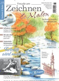 Titelbild der Ausgabe 89/2026 von Freude am Zeichnen & Malen. Diese Zeitschrift und viele weitere Elternzeitschriften und Tierzeitschriften als Abo oder epaper bei United Kiosk online kaufen.