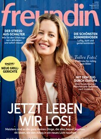 Titelbild der Ausgabe 12/2023 von freundin. Diese Zeitschrift und viele weitere Frauenzeitschriften als Abo oder epaper bei United Kiosk online kaufen.
