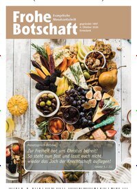 Titelbild der Ausgabe 10/2026 von Frohe Botschaft. Diese Zeitschrift und viele weitere Kunstmagazine und Kulturmagazine als Abo oder epaper bei United Kiosk online kaufen.