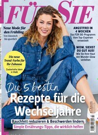 Titelbild der Ausgabe 3/2026 von Für Sie. Diese Zeitschrift und viele weitere Frauenzeitschriften als Abo oder epaper bei United Kiosk online kaufen.
