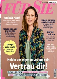 Titelbild der Ausgabe 9/2022 von Für Sie. Diese Zeitschrift und viele weitere Frauenzeitschriften als Abo oder epaper bei United Kiosk online kaufen.