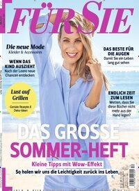 Titelbild der Ausgabe 12/2026 von Für Sie. Diese Zeitschrift und viele weitere Frauenzeitschriften als Abo oder epaper bei United Kiosk online kaufen.