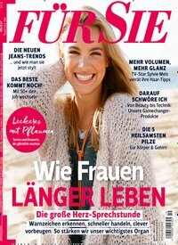Titelbild der Ausgabe 19/2026 von Für Sie. Diese Zeitschrift und viele weitere Frauenzeitschriften als Abo oder epaper bei United Kiosk online kaufen.