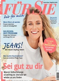 Titelbild der Ausgabe 22/2019 von Für Sie. Diese Zeitschrift und viele weitere Frauenzeitschriften als Abo oder epaper bei United Kiosk online kaufen.