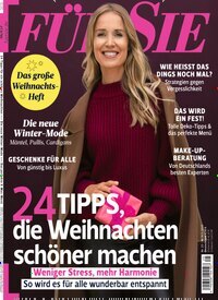 Titelbild der Ausgabe 25/2025 von Für Sie. Diese Zeitschrift und viele weitere Frauenzeitschriften als Abo oder epaper bei United Kiosk online kaufen.