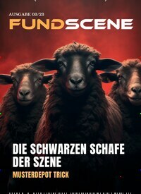 Titelbild der Ausgabe 3/2023 von Fundscene. Diese Zeitschrift und viele weitere Wirtschaftsmagazine und Politikmagazine als Abo oder epaper bei United Kiosk online kaufen.