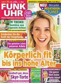 Titelbild der Ausgabe 16/2026 von Funk Uhr. Diese Zeitschrift und viele weitere Programmzeitschriften als Abo oder epaper bei United Kiosk online kaufen.