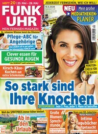 Titelbild der Ausgabe 20/2026 von Funk Uhr. Diese Zeitschrift und viele weitere Programmzeitschriften als Abo oder epaper bei United Kiosk online kaufen.