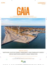Titelbild der Ausgabe 2/2026 von GAIA. Diese Zeitschrift und viele weitere Naturzeitschriften, Landwirtschaftszeitungen und Umweltmagazine als Abo oder epaper bei United Kiosk online kaufen.