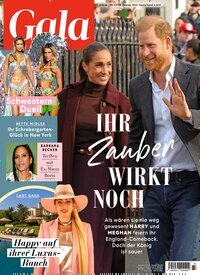 Titelbild der Ausgabe 43/2026 von Gala. Diese Zeitschrift und viele weitere Lifestylemagazine und Peoplemagazine als Abo oder epaper bei United Kiosk online kaufen.