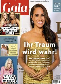 Titelbild der Ausgabe 46/2025 von Gala. Diese Zeitschrift und viele weitere Lifestylemagazine und Peoplemagazine als Abo oder epaper bei United Kiosk online kaufen.