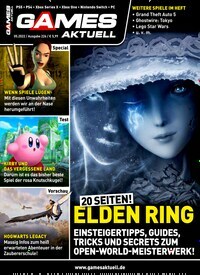 Titelbild der Ausgabe 5/2022 von Games Aktuell. Diese Zeitschrift und viele weitere Computerzeitschriften, Tabletmagazine und Smartphonemagazine als Abo oder epaper bei United Kiosk online kaufen.