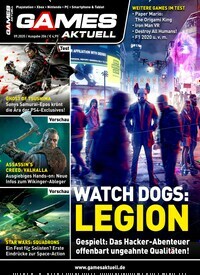 Titelbild der Ausgabe 9/2020 von Games Aktuell. Diese Zeitschrift und viele weitere Computerzeitschriften, Tabletmagazine und Smartphonemagazine als Abo oder epaper bei United Kiosk online kaufen.