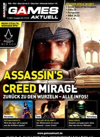 Titelbild der Ausgabe 11/2022 von Games Aktuell. Diese Zeitschrift und viele weitere Computerzeitschriften, Tabletmagazine und Smartphonemagazine als Abo oder epaper bei United Kiosk online kaufen.