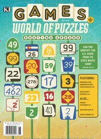Titelbild der Ausgabe 5/2026 von Games World of Puzzles. Diese Zeitschrift und viele weitere Groschenromane und Rätselhefte als Abo oder epaper bei United Kiosk online kaufen.