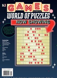 Titelbild der Ausgabe 9/2025 von Games World of Puzzles. Diese Zeitschrift und viele weitere Groschenromane und Rätselhefte als Abo oder epaper bei United Kiosk online kaufen.