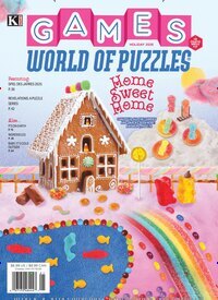 Titelbild der Ausgabe 13/2025 von Games World of Puzzles. Diese Zeitschrift und viele weitere Groschenromane und Rätselhefte als Abo oder epaper bei United Kiosk online kaufen.