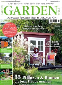 Titelbild der Ausgabe 3/2021 von Garden Style. Diese Zeitschrift und viele weitere Gartenzeitschriften und Wohnzeitschriften als Abo oder epaper bei United Kiosk online kaufen.