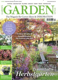 Titelbild der Ausgabe 4/2020 von Garden Style. Diese Zeitschrift und viele weitere Gartenzeitschriften und Wohnzeitschriften als Abo oder epaper bei United Kiosk online kaufen.