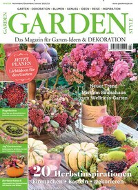 Titelbild der Ausgabe 4/2021 von Garden Style. Diese Zeitschrift und viele weitere Gartenzeitschriften und Wohnzeitschriften als Abo oder epaper bei United Kiosk online kaufen.