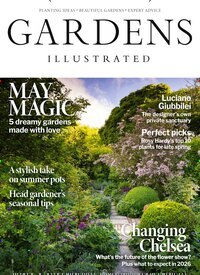Titelbild der Ausgabe 5/2026 von Gardens Illustrated. Diese Zeitschrift und viele weitere Gartenzeitschriften und Wohnzeitschriften als Abo oder epaper bei United Kiosk online kaufen.
