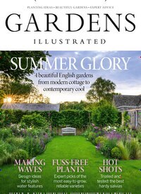 Titelbild der Ausgabe 7/2025 von Gardens Illustrated. Diese Zeitschrift und viele weitere Gartenzeitschriften und Wohnzeitschriften als Abo oder epaper bei United Kiosk online kaufen.