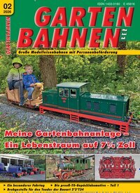 Titelbild der Ausgabe 2/2026 von Gartenbahnen. Diese Zeitschrift und viele weitere Reisemagazine, Freizeitmagazine und Wissensmagazine als Abo oder epaper bei United Kiosk online kaufen.