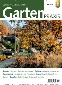 Titelbild der Ausgabe 11/2022 von Gartenpraxis. Diese Zeitschrift und viele weitere Naturzeitschriften, Landwirtschaftszeitungen und Umweltmagazine als Abo oder epaper bei United Kiosk online kaufen.
