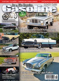 Titelbild der Ausgabe 2/2025 von Gasoline. Diese Zeitschrift und viele weitere Automagazine und Motorradzeitschriften als Abo oder epaper bei United Kiosk online kaufen.