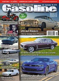 Titelbild der Ausgabe 4/2019 von Gasoline. Diese Zeitschrift und viele weitere Automagazine und Motorradzeitschriften als Abo oder epaper bei United Kiosk online kaufen.