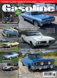 Titelbild der Ausgabe 6/2025 von Gasoline. Diese Zeitschrift und viele weitere Automagazine und Motorradzeitschriften als Abo oder epaper bei United Kiosk online kaufen.