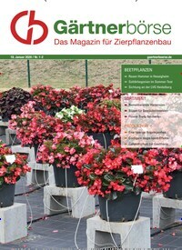 Titelbild der Ausgabe 2/2020 von GB Gärtnerbörse. Diese Zeitschrift und viele weitere Naturzeitschriften, Landwirtschaftszeitungen und Umweltmagazine als Abo oder epaper bei United Kiosk online kaufen.