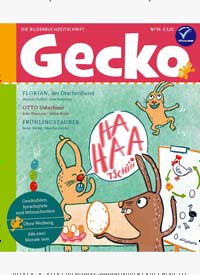 Titelbild der Ausgabe 76/2020 von Gecko. Diese Zeitschrift und viele weitere Jugendzeitschriften und Kinderzeitschriften als Abo oder epaper bei United Kiosk online kaufen.
