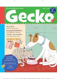 Titelbild der Ausgabe 95/2023 von Gecko. Diese Zeitschrift und viele weitere Jugendzeitschriften und Kinderzeitschriften als Abo oder epaper bei United Kiosk online kaufen.