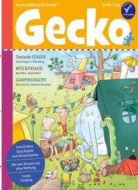 Titelbild der Ausgabe 108/2025 von Gecko. Diese Zeitschrift und viele weitere Jugendzeitschriften und Kinderzeitschriften als Abo oder epaper bei United Kiosk online kaufen.