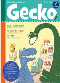 Titelbild der Ausgabe 109/2025 von Gecko. Diese Zeitschrift und viele weitere Jugendzeitschriften und Kinderzeitschriften als Abo oder epaper bei United Kiosk online kaufen.