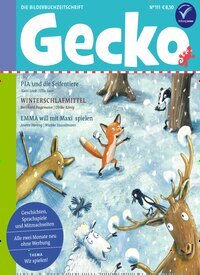 Titelbild der Ausgabe 111/2026 von Gecko. Diese Zeitschrift und viele weitere Jugendzeitschriften und Kinderzeitschriften als Abo oder epaper bei United Kiosk online kaufen.