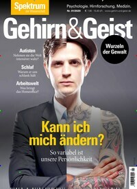 Titelbild der Ausgabe 1/2020 von Gehirn & Geist. Diese Zeitschrift und viele weitere Reisemagazine, Freizeitmagazine und Wissensmagazine als Abo oder epaper bei United Kiosk online kaufen.