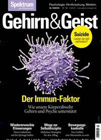 Titelbild der Ausgabe 3/2019 von Gehirn & Geist. Diese Zeitschrift und viele weitere Reisemagazine, Freizeitmagazine und Wissensmagazine als Abo oder epaper bei United Kiosk online kaufen.