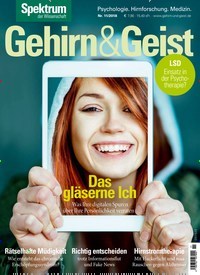 Titelbild der Ausgabe 11/2018 von Gehirn & Geist. Diese Zeitschrift und viele weitere Reisemagazine, Freizeitmagazine und Wissensmagazine als Abo oder epaper bei United Kiosk online kaufen.