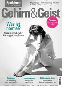 Titelbild der Ausgabe 12/2022 von Gehirn & Geist. Diese Zeitschrift und viele weitere Reisemagazine, Freizeitmagazine und Wissensmagazine als Abo oder epaper bei United Kiosk online kaufen.