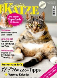 Titelbild der Ausgabe 1/2020 von Geliebte Katze. Diese Zeitschrift und viele weitere Elternzeitschriften und Tierzeitschriften als Abo oder epaper bei United Kiosk online kaufen.