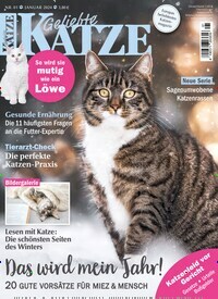 Titelbild der Ausgabe 1/2024 von Geliebte Katze. Diese Zeitschrift und viele weitere Elternzeitschriften und Tierzeitschriften als Abo oder epaper bei United Kiosk online kaufen.