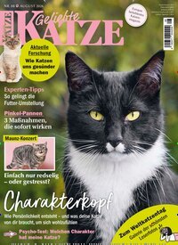 Titelbild der Ausgabe 8/2026 von Geliebte Katze. Diese Zeitschrift und viele weitere Elternzeitschriften und Tierzeitschriften als Abo oder epaper bei United Kiosk online kaufen.