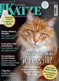 Titelbild der Ausgabe 10/2026 von Geliebte Katze. Diese Zeitschrift und viele weitere Elternzeitschriften und Tierzeitschriften als Abo oder epaper bei United Kiosk online kaufen.