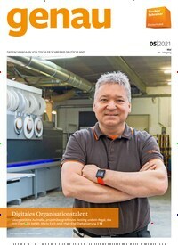 Titelbild der Ausgabe 5/2021 von genau. Diese Zeitschrift und viele weitere Architekturzeitschriften und Bauzeitschriften als Abo oder epaper bei United Kiosk online kaufen.