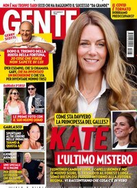 Titelbild der Ausgabe 37/2025 von Gente. Diese Zeitschrift und viele weitere Lifestylemagazine und Peoplemagazine als Abo oder epaper bei United Kiosk online kaufen.