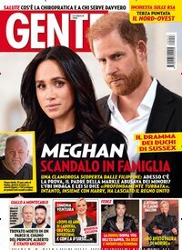 Titelbild der Ausgabe 43/2026 von Gente. Diese Zeitschrift und viele weitere Lifestylemagazine und Peoplemagazine als Abo oder epaper bei United Kiosk online kaufen.