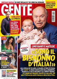 Titelbild der Ausgabe 50/2025 von Gente. Diese Zeitschrift und viele weitere Lifestylemagazine und Peoplemagazine als Abo oder epaper bei United Kiosk online kaufen.